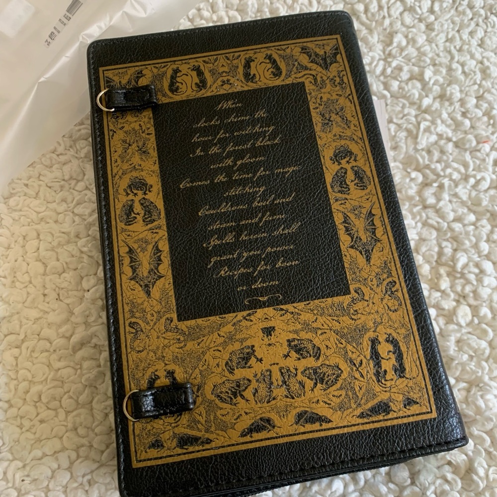 Dolls Kill Witches Companion Spell Book Crossbody Shoulder Bag Purse NWT - Picture 2 of 8